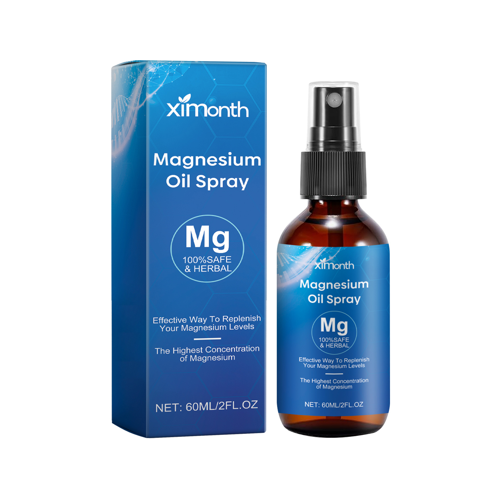 Bath Salts Magnesium - Magnesium Oil Spray, Pure Magnesium Oil