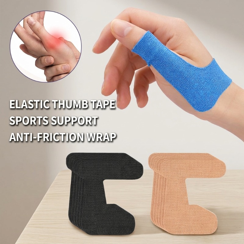 Sports Taping Precut - Pre-Cut Elastic Thumb Tape, Sports Bandage