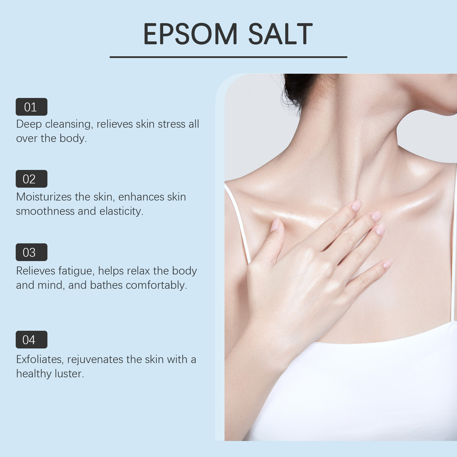 OceAura Epsom Salt Bath Stress - Bath Salts Magnesium review and price