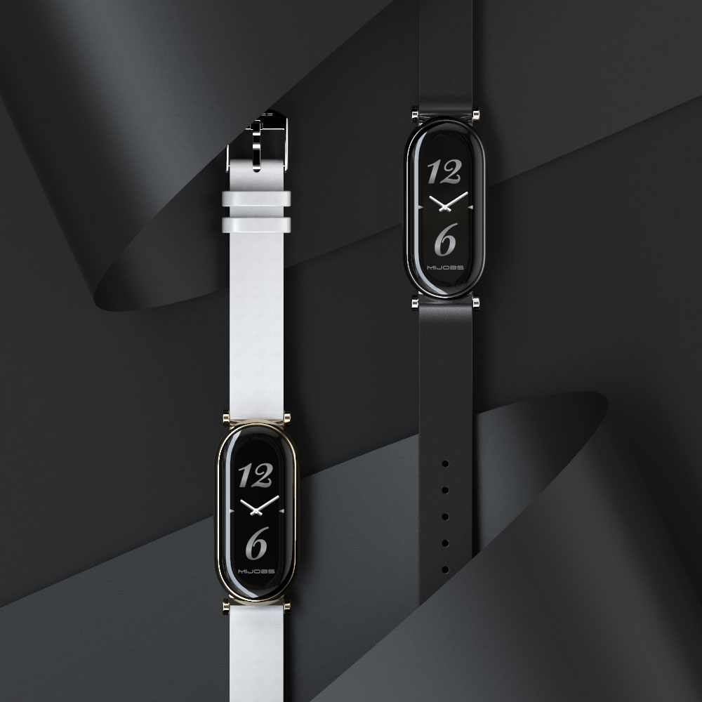 Leather Strap For MI Band 10 1 - Health Wellness Bracelet review and price