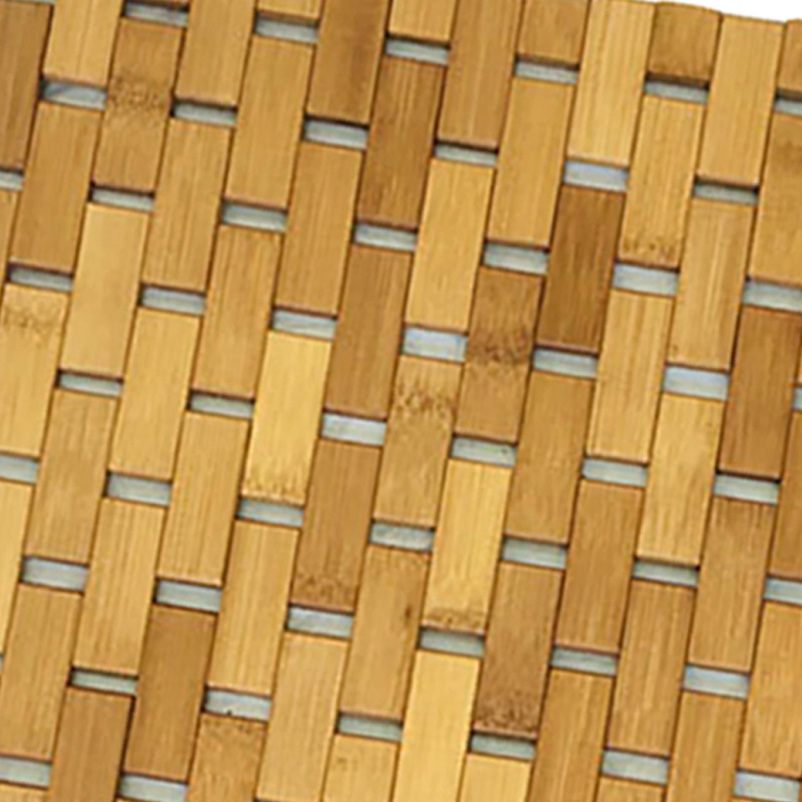 Non Slip Bamboo Wood Bathroom  - Bamboo Bath Mat review and price