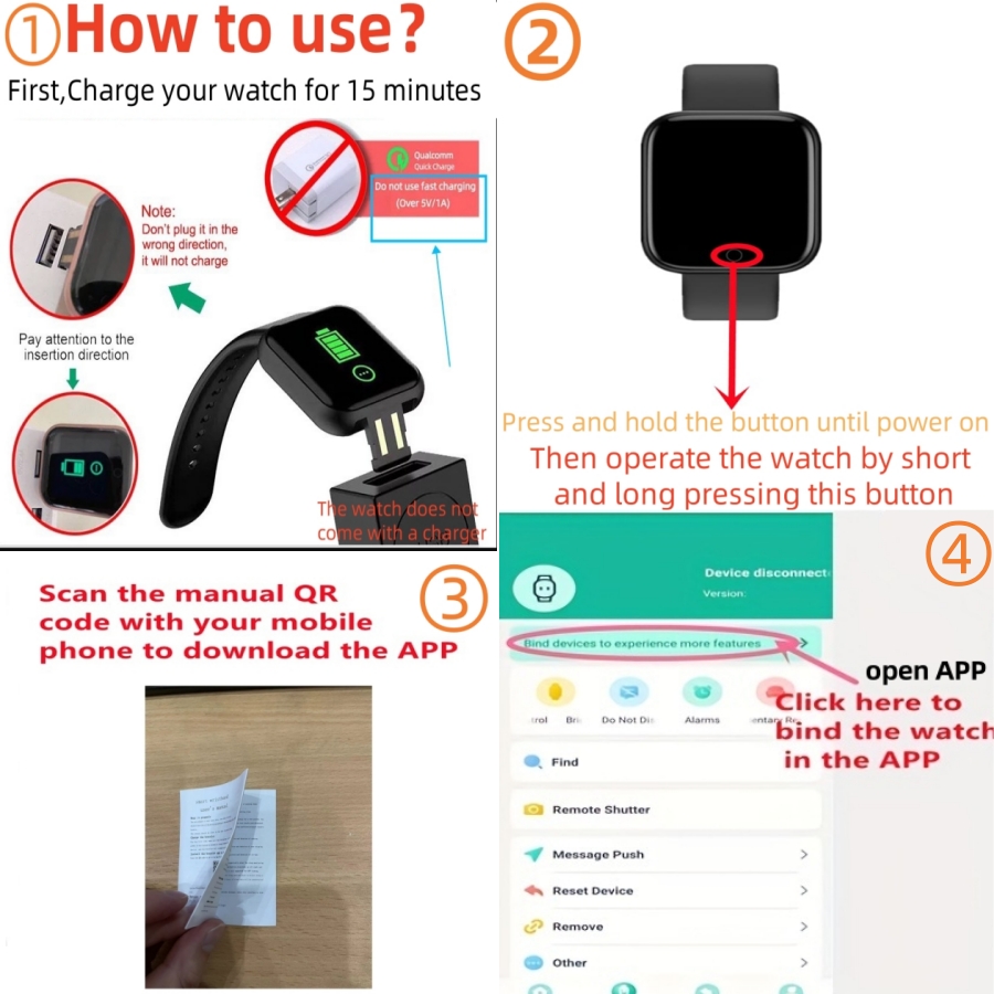 Sport Smartwatch Fitness Brace - Health Wellness Bracelet review and price