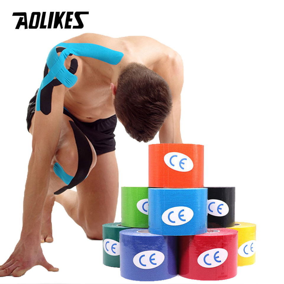 AOLIKES 2 Size Kinesiology Tap - Sports Taping Precut review and price