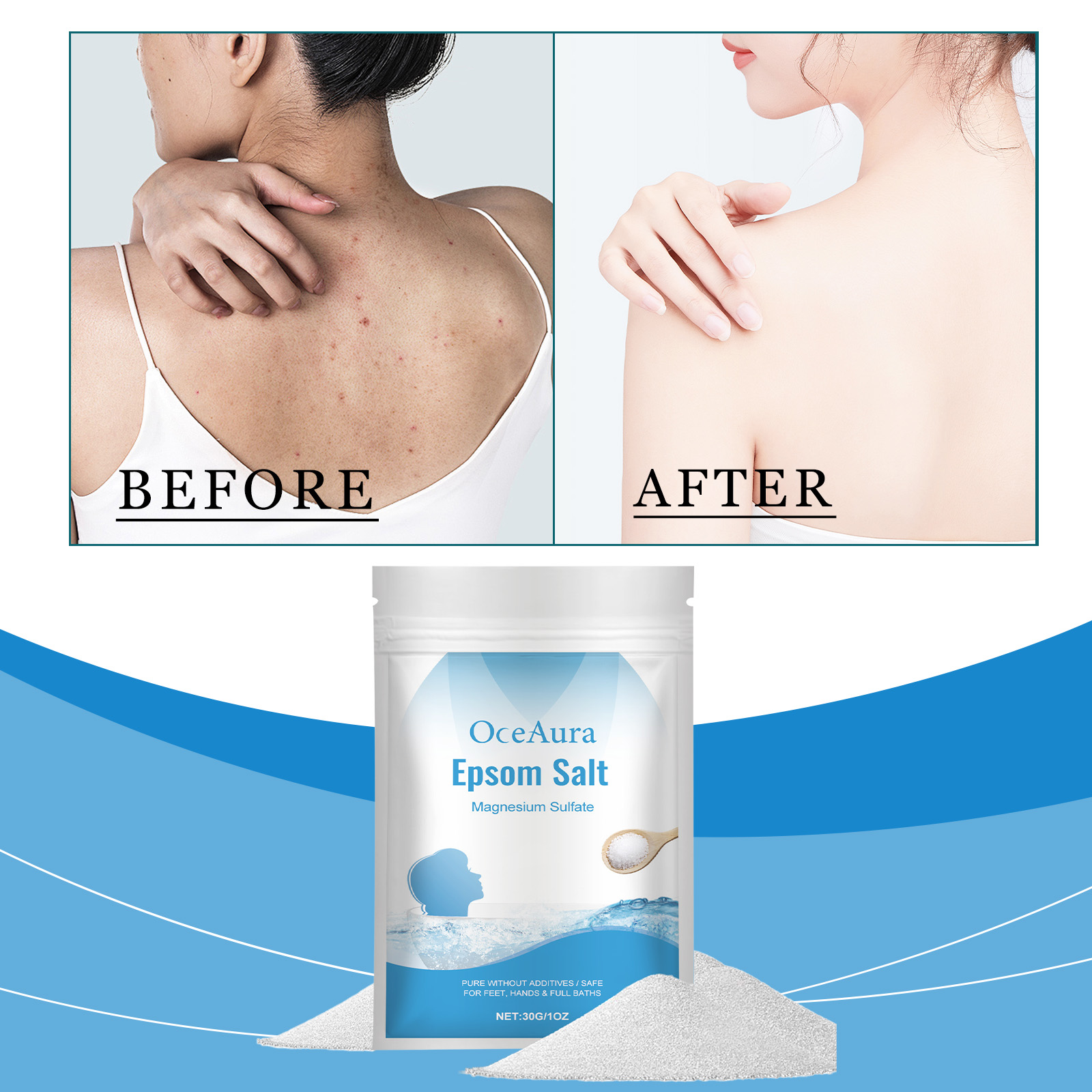 Epsom Salt Magnesium Sulfate M - Bath Salts Magnesium review and price