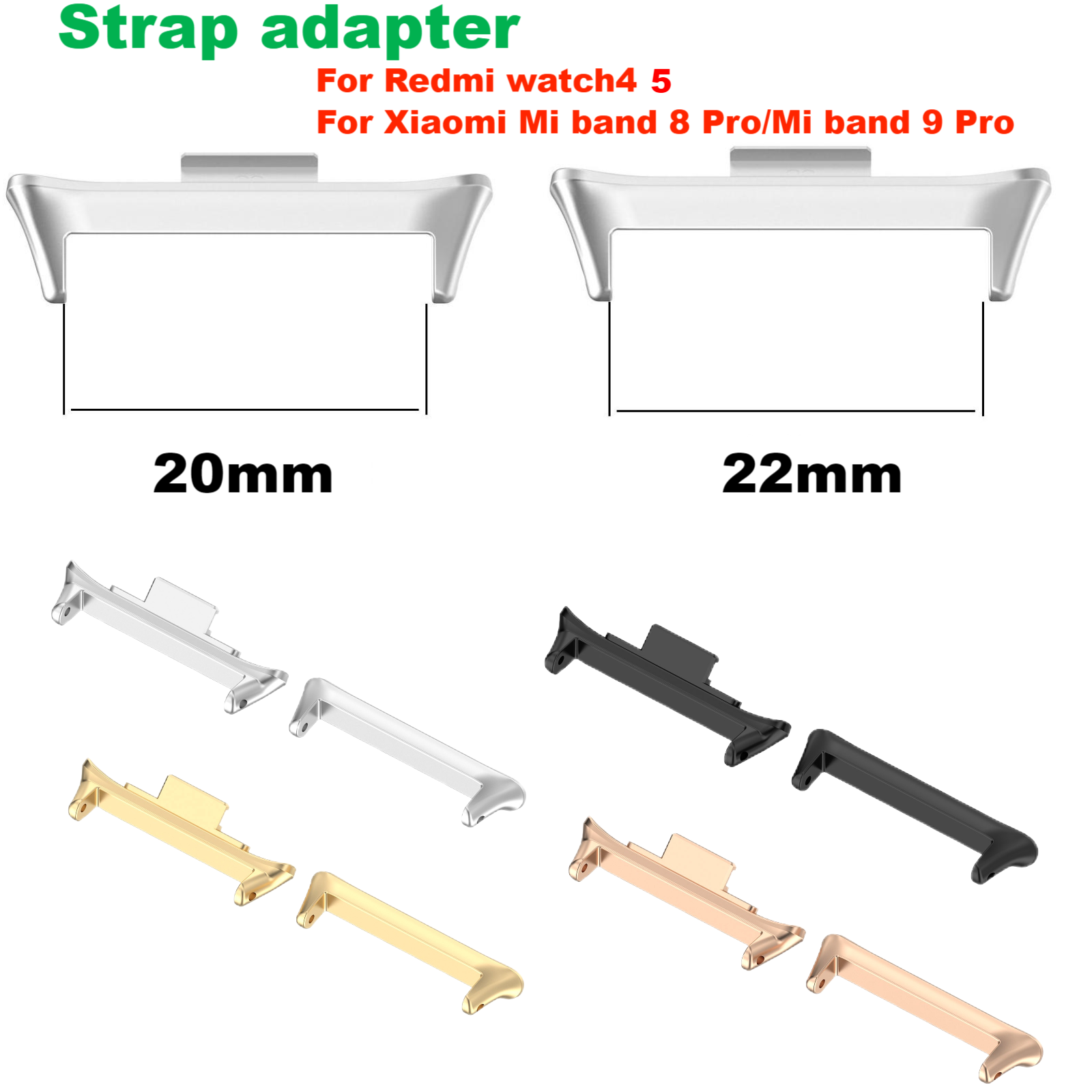1 Pair Adapter for Redmi Watch - Health Wellness Bracelet review and price