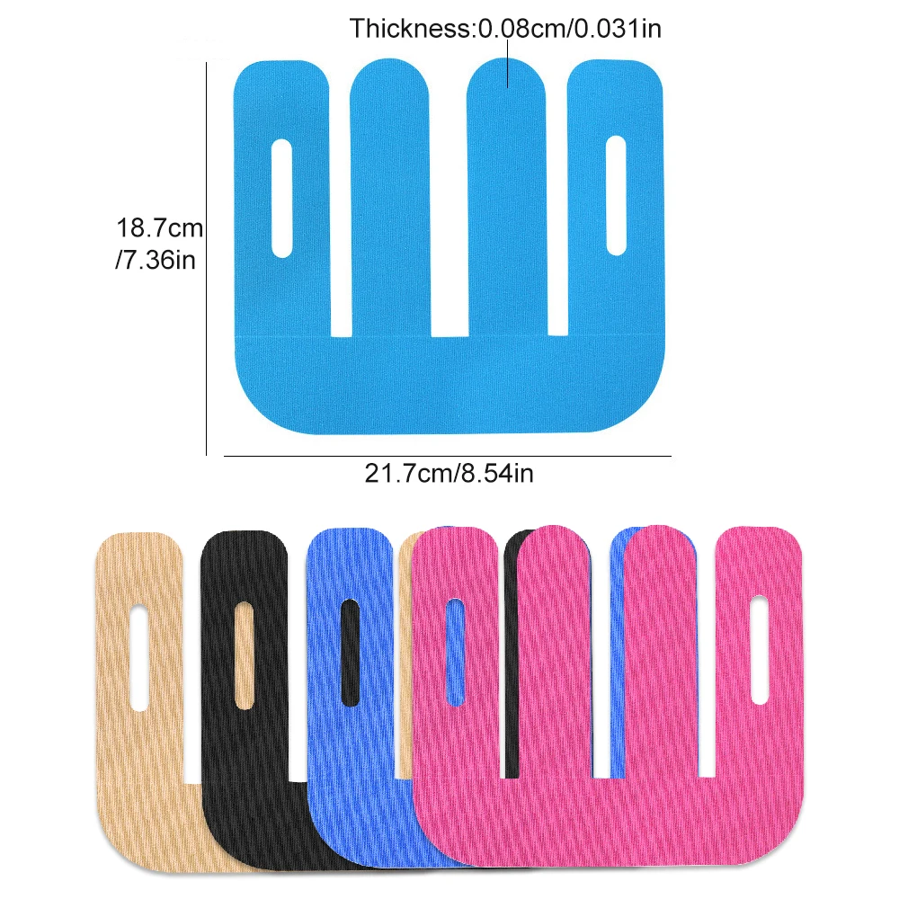 10PCS Elastic Precut Knee Kine - Sports Taping Precut review and price