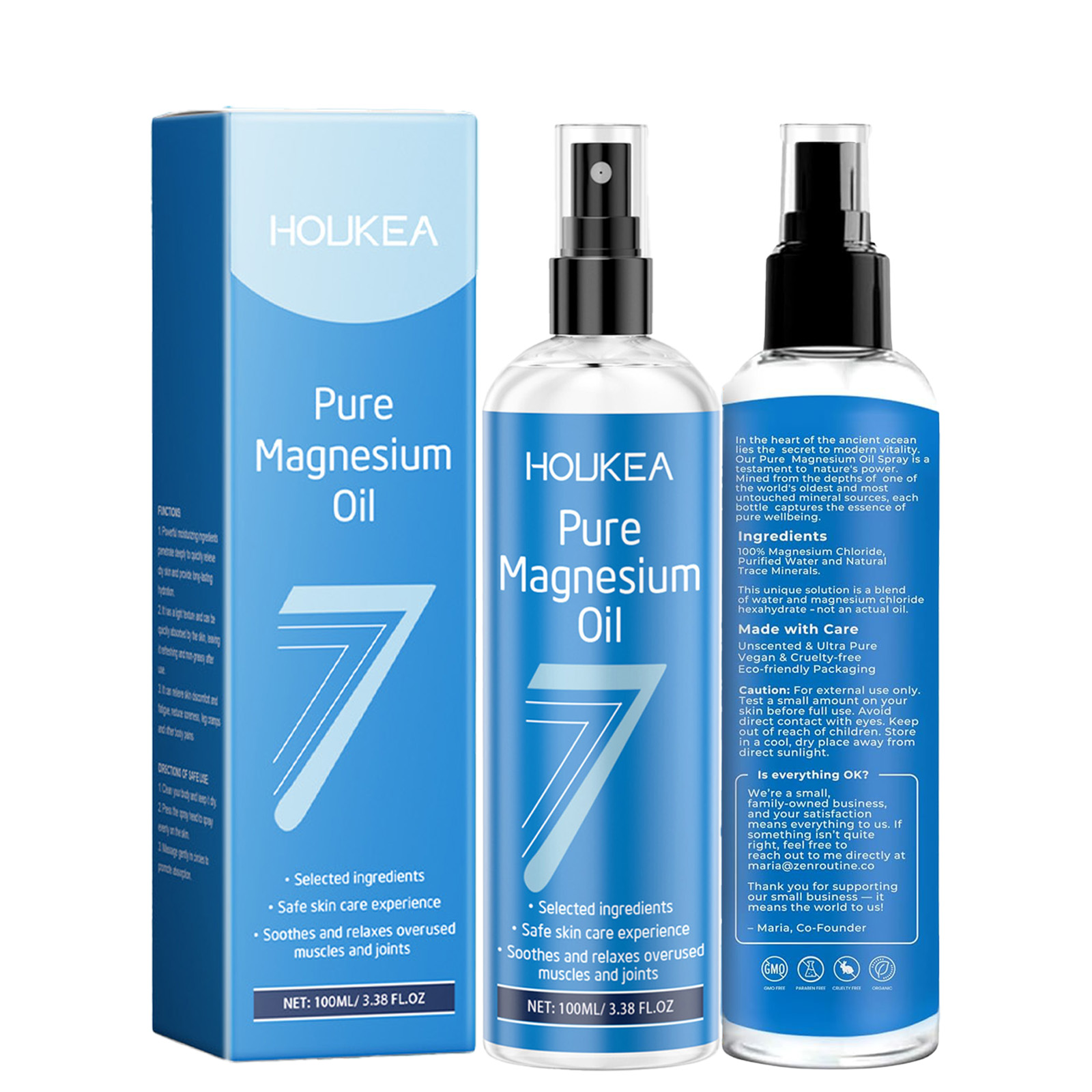 Pure Magnesium Oil Spray - USP - Bath Salts Magnesium review and price